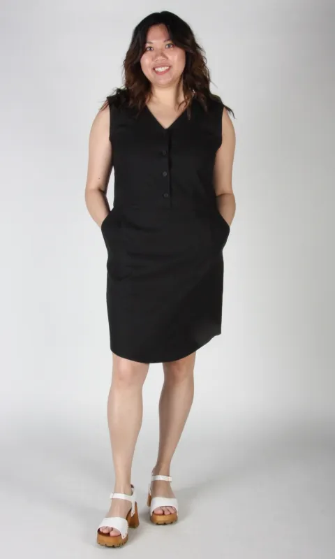 Honeycreeper Dress - Black sold by Birds of North America