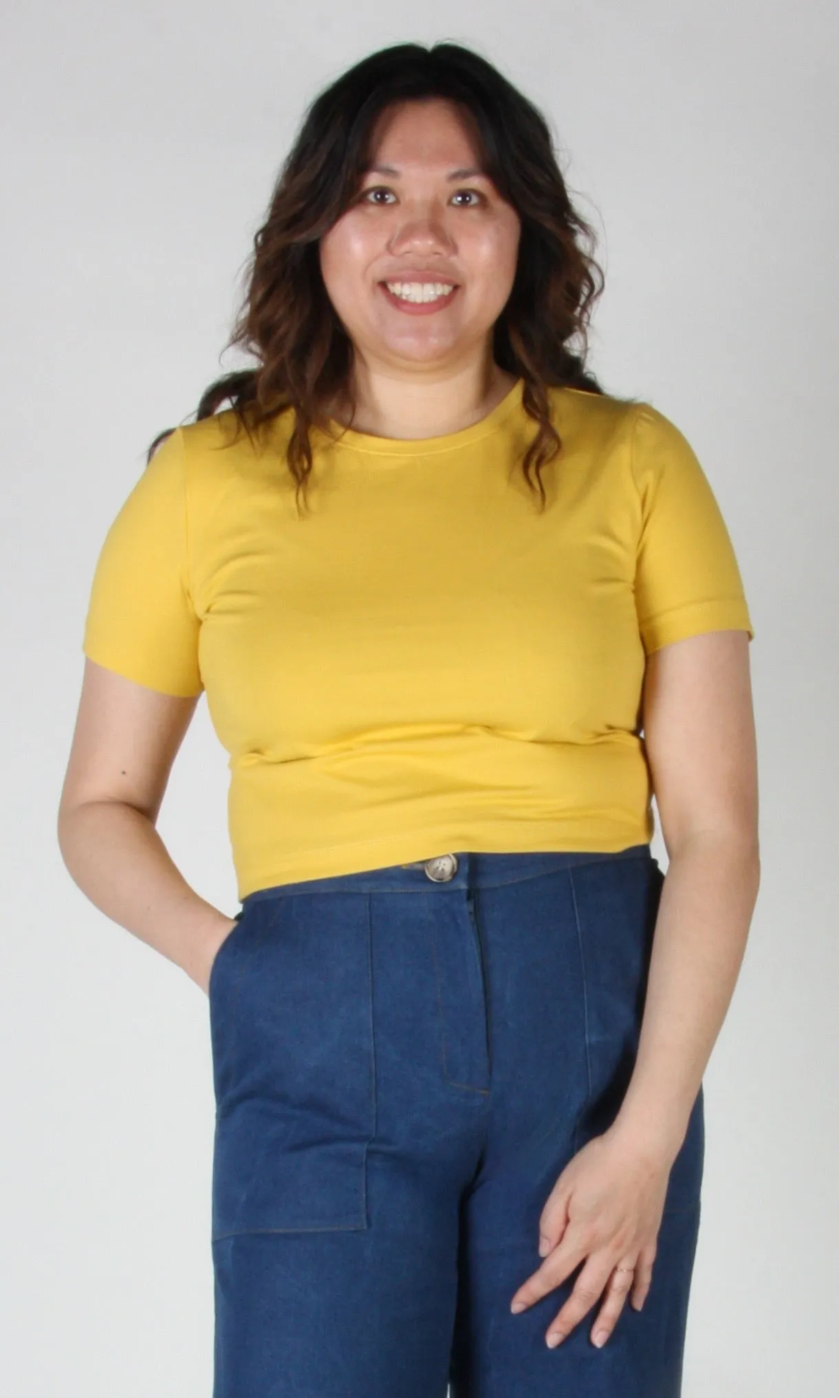 Hazel Grouse Tee - Mustard sold by Birds of North America product image thumbnail 2