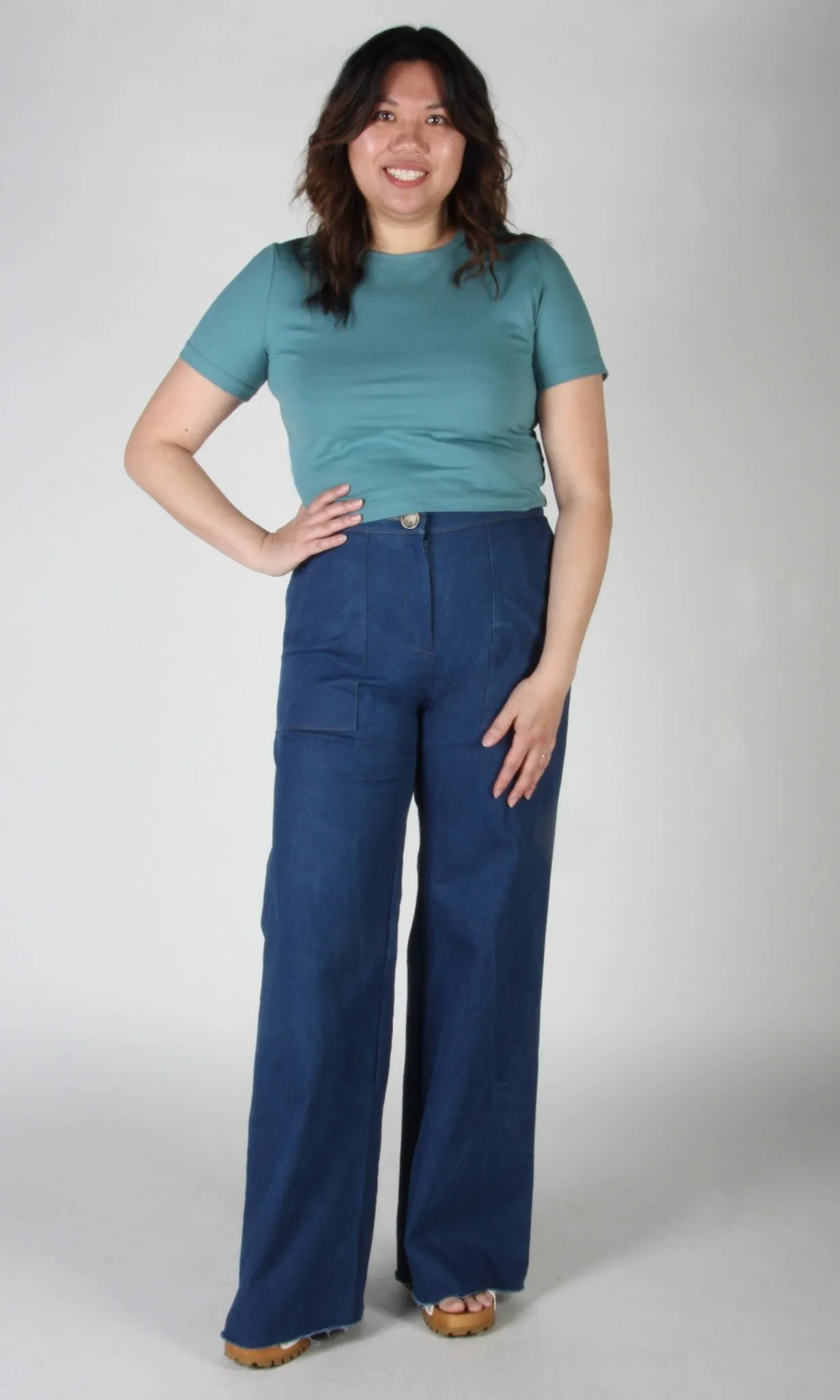 Hazel Grouse Tee - Deco Blue sold by Birds of North America product image thumbnail 2