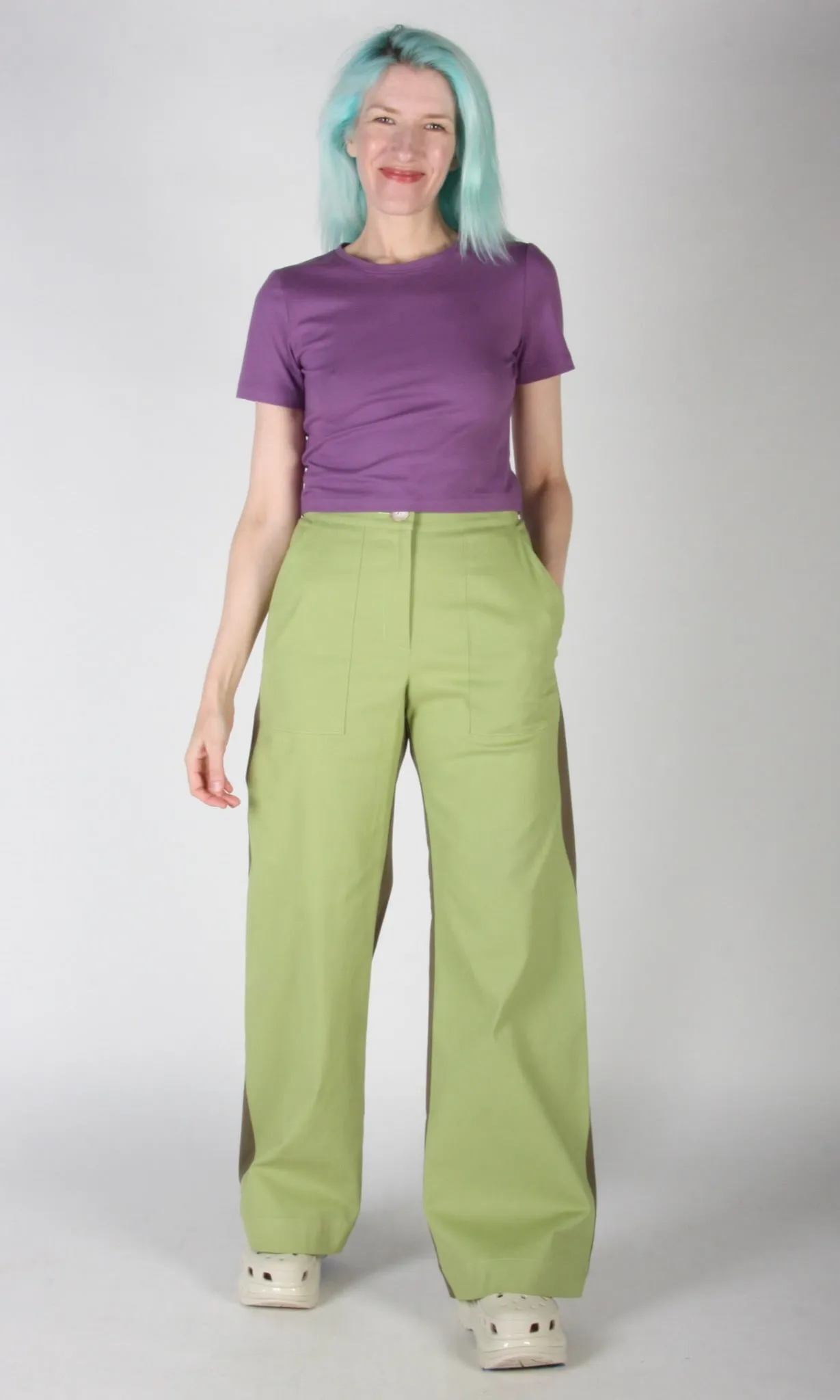 Hazel Grouse Tee - Grape sold by Birds of North America product image thumbnail 2