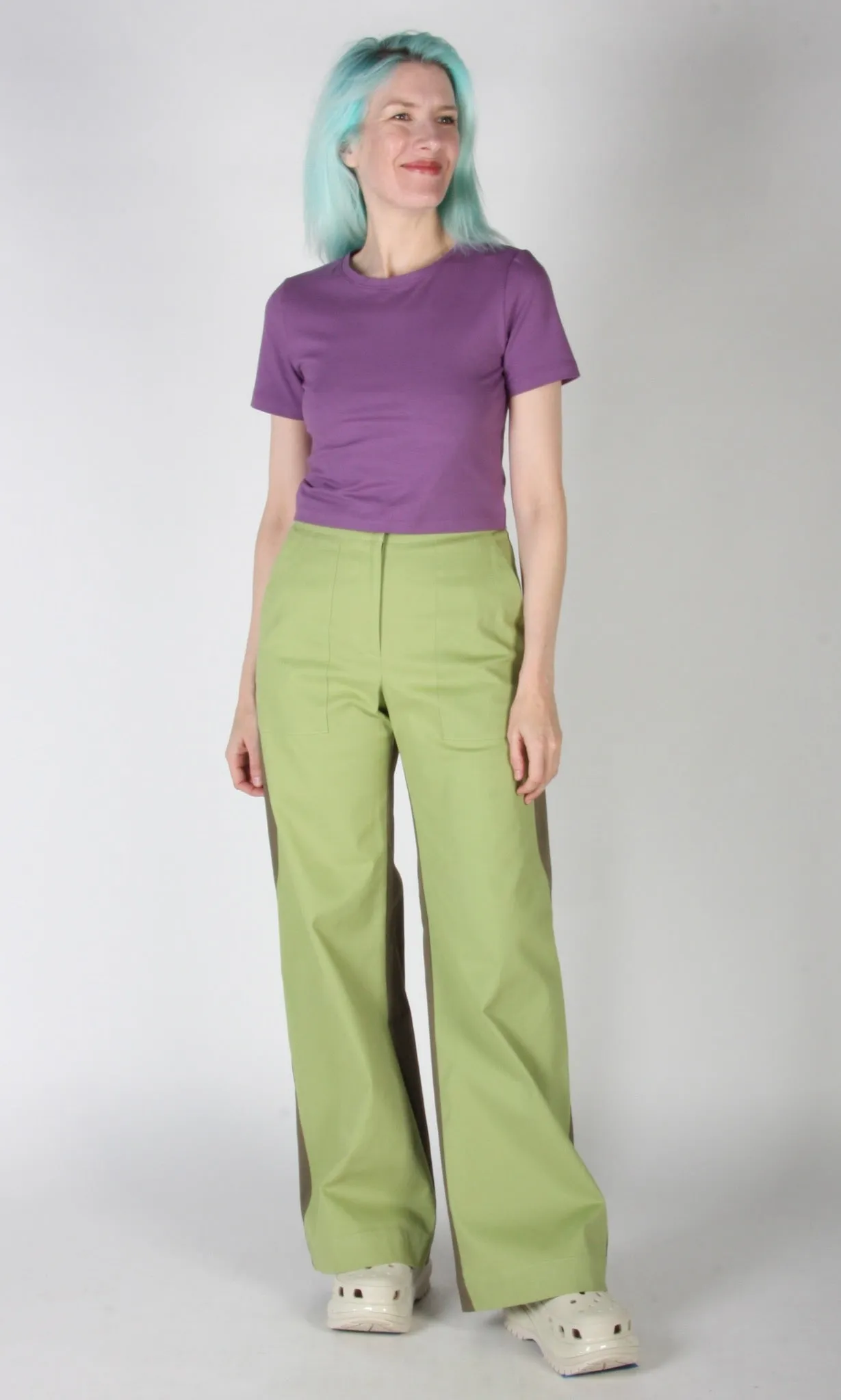 Hazel Grouse Tee - Grape sold by Birds of North America product image thumbnail 3