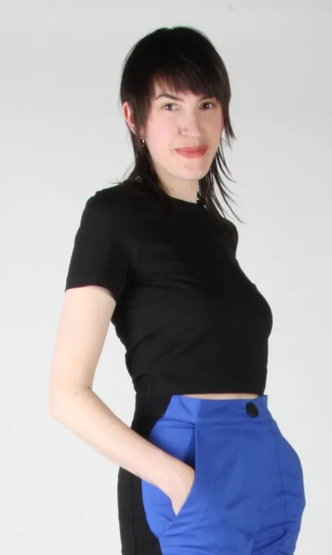 Hazel Grouse Tee - Black sold by Birds of North America