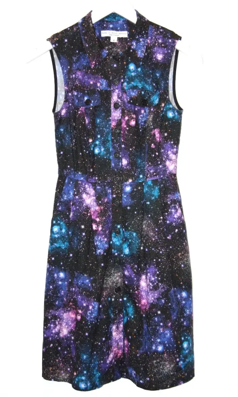 RN674 - 2 - Vanneau Dress - Cosmos made by Birds of North America