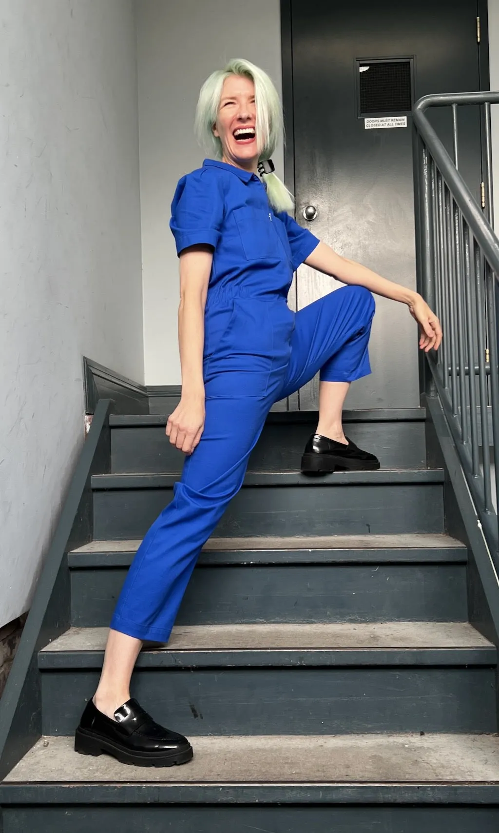 Nonpareil Jumpsuit - Royal sold by Birds of North America product image thumbnail 5