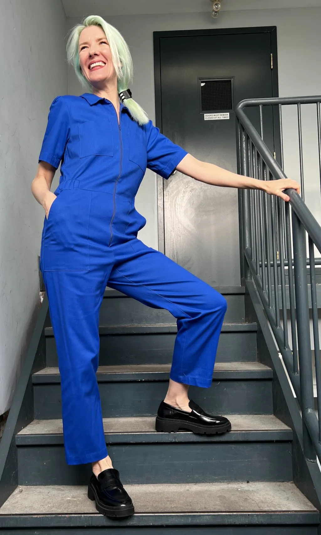 Nonpareil Jumpsuit - Royal sold by Birds of North America product image thumbnail 3