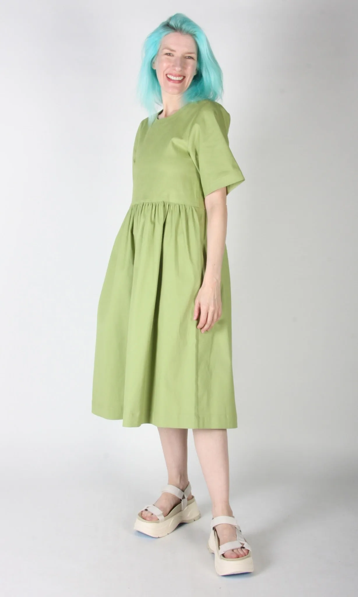 Tiger Shrike Dress - Avocado sold by Birds of North America product image thumbnail 3