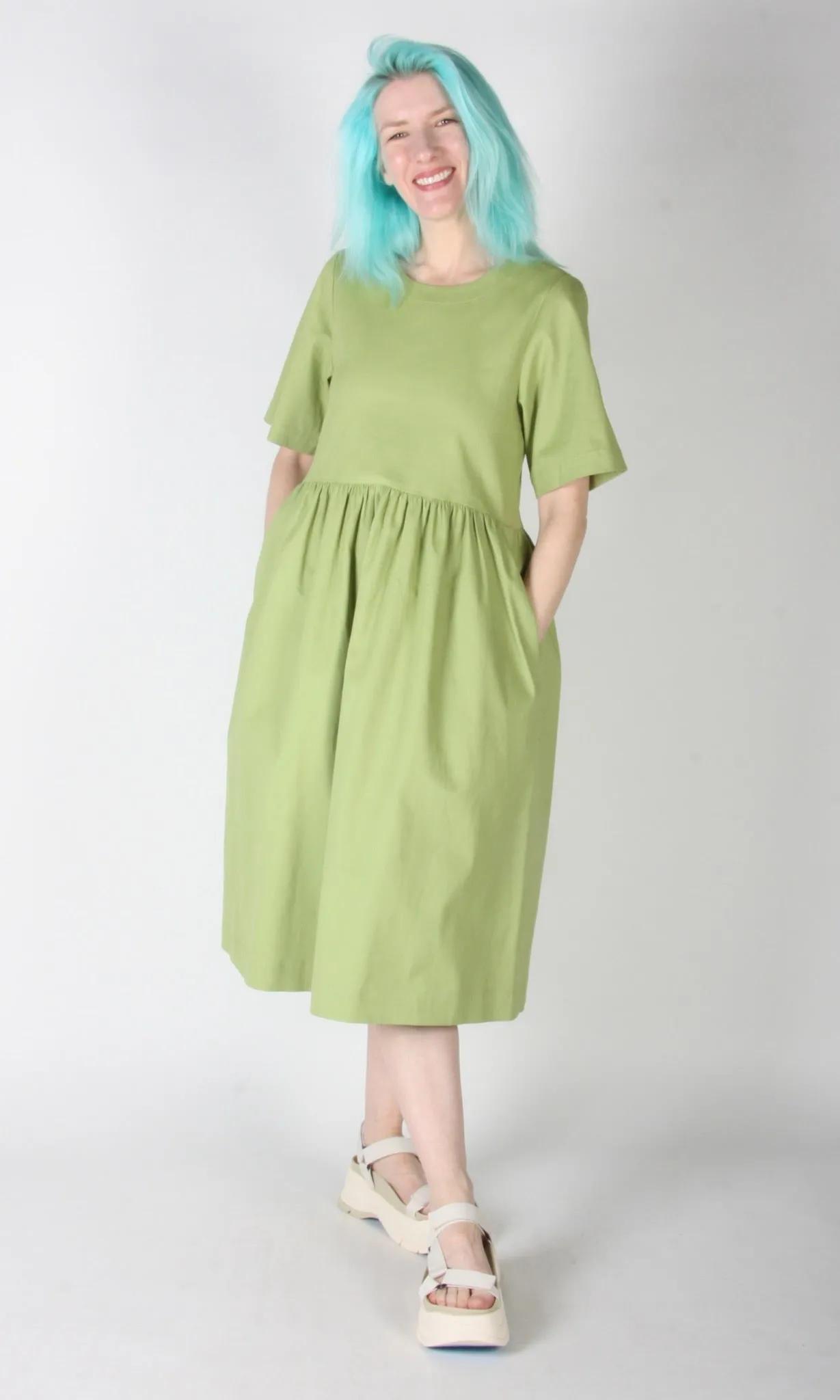 Tiger Shrike Dress - Avocado sold by Birds of North America product image thumbnail 2