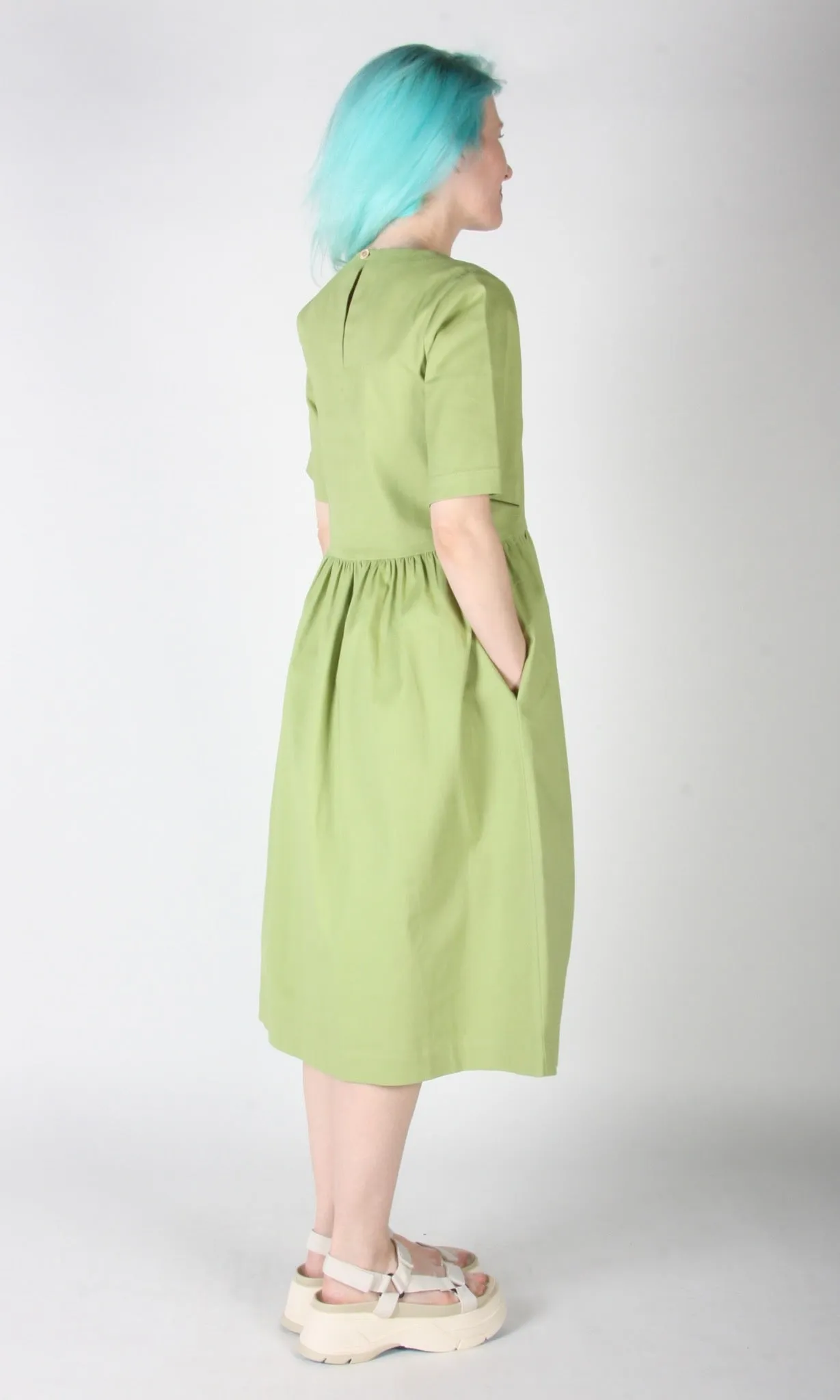 Tiger Shrike Dress - Avocado sold by Birds of North America product image thumbnail 5