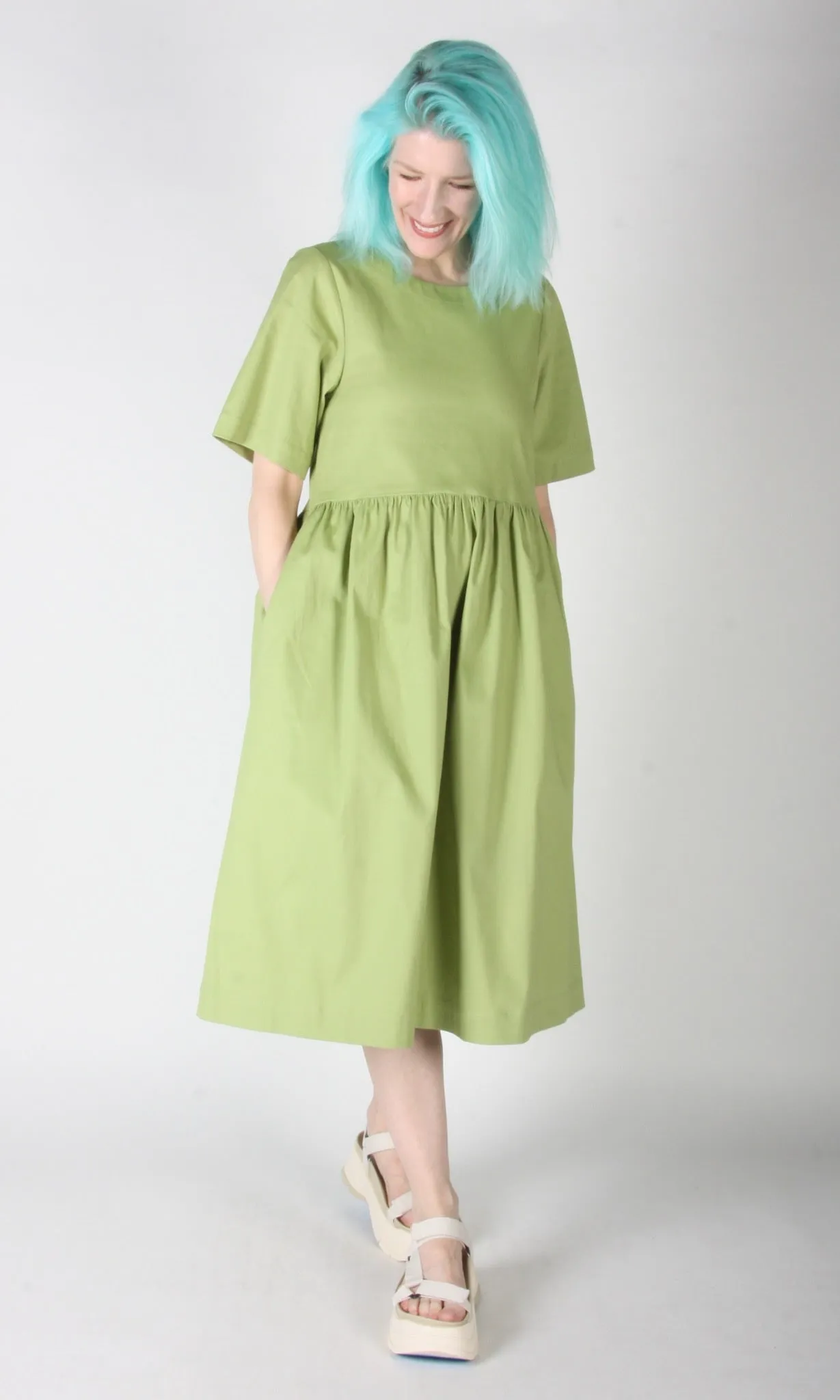 Tiger Shrike Dress - Avocado sold by Birds of North America product image thumbnail 4