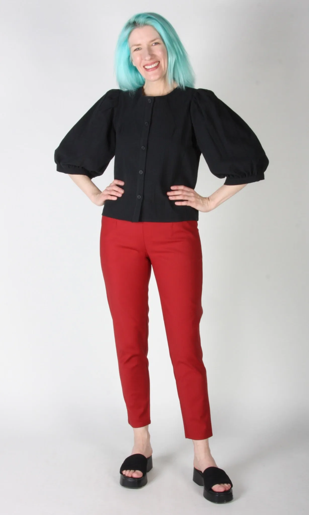 Serin Blouse - Black sold by Birds of North America