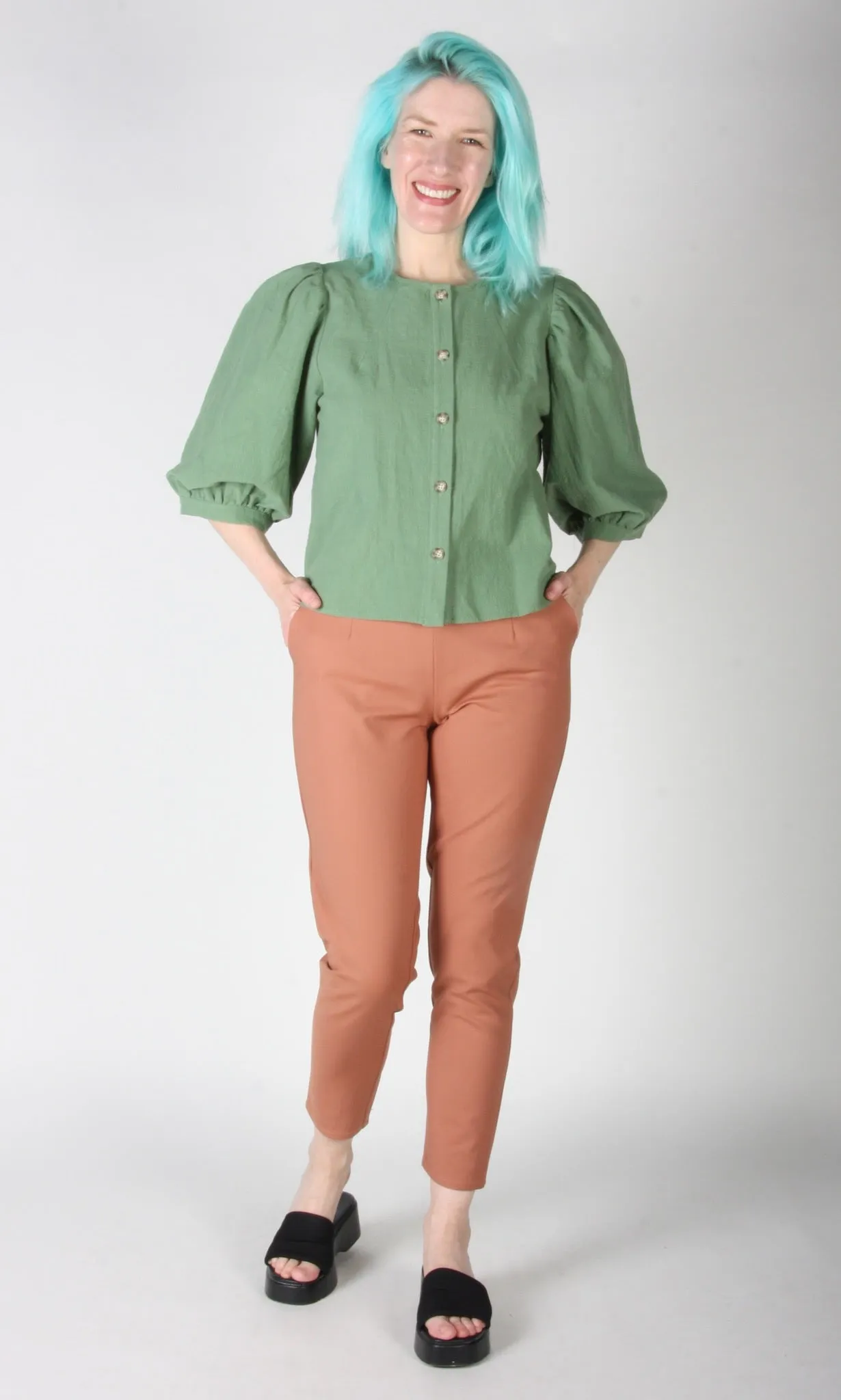 Serin Blouse - Sage sold by Birds of North America product image thumbnail 3