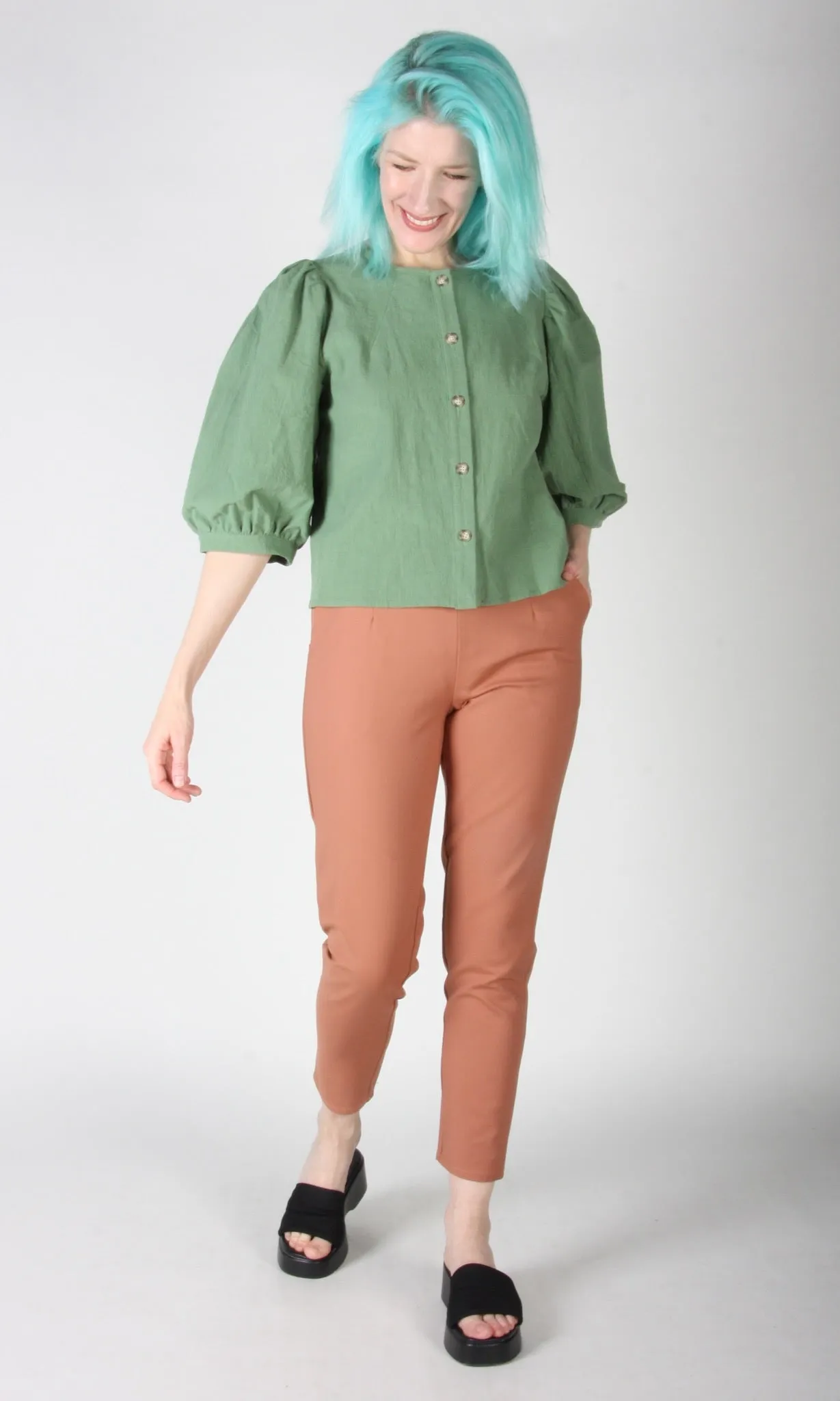 Serin Blouse - Sage sold by Birds of North America product image thumbnail 4