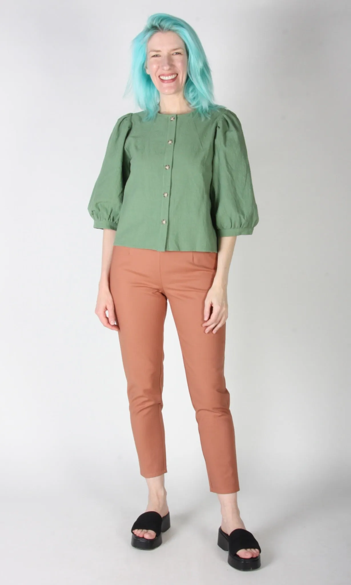 Serin Blouse - Sage sold by Birds of North America product image thumbnail 2