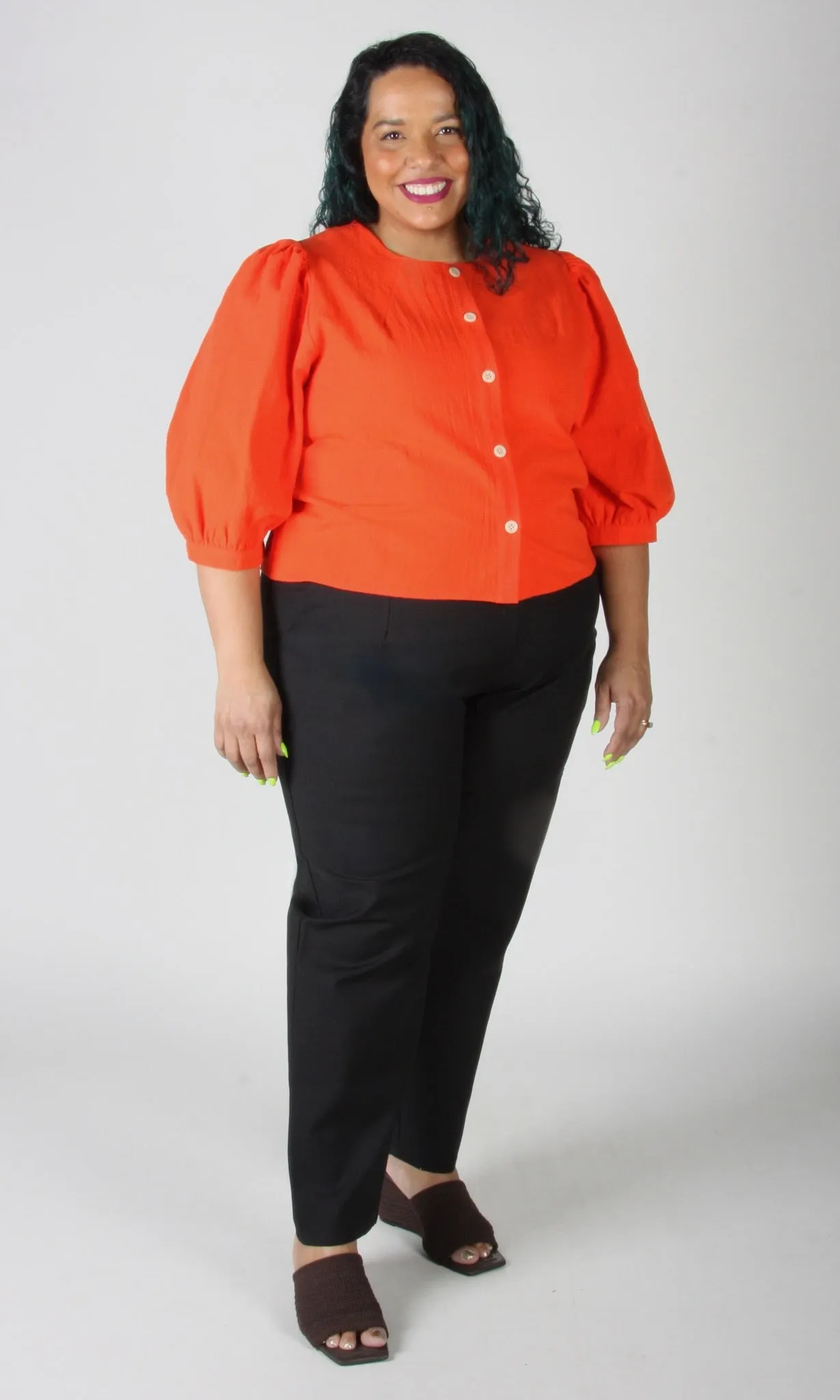 Serin Blouse - Blood Orange sold by Birds of North America product image thumbnail 3