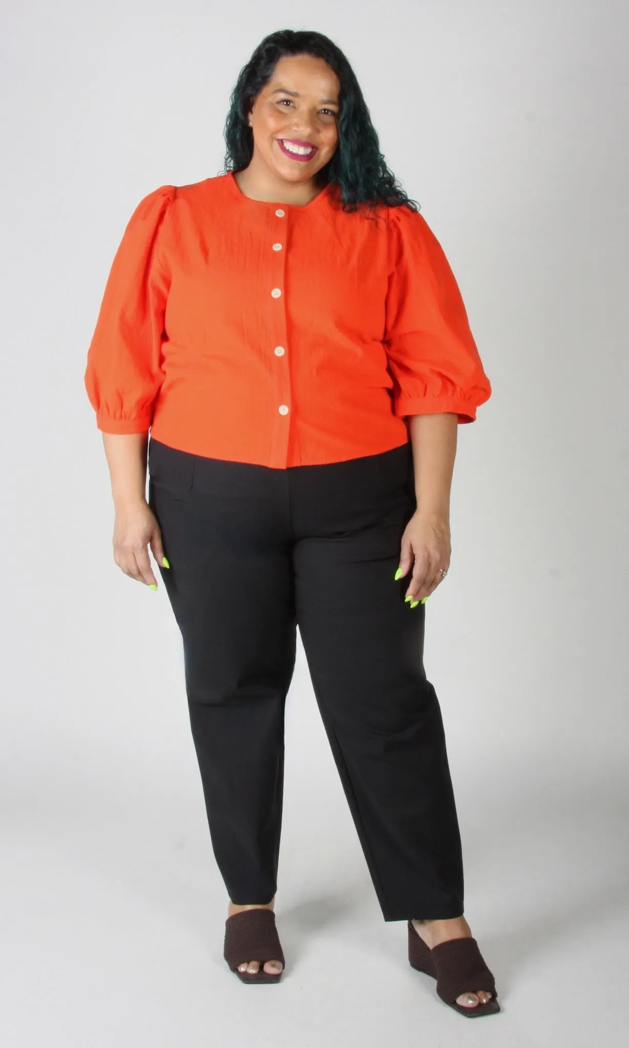 Serin Blouse - Blood Orange sold by Birds of North America product image thumbnail 2