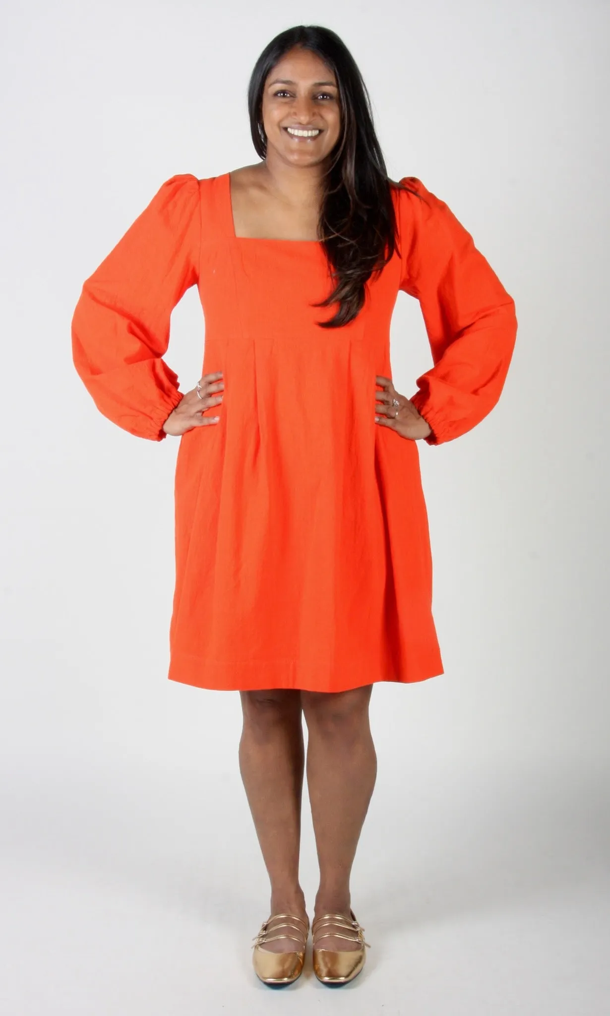 Marlinspike Dress - Blood Orange sold by Birds of North America product image thumbnail 4
