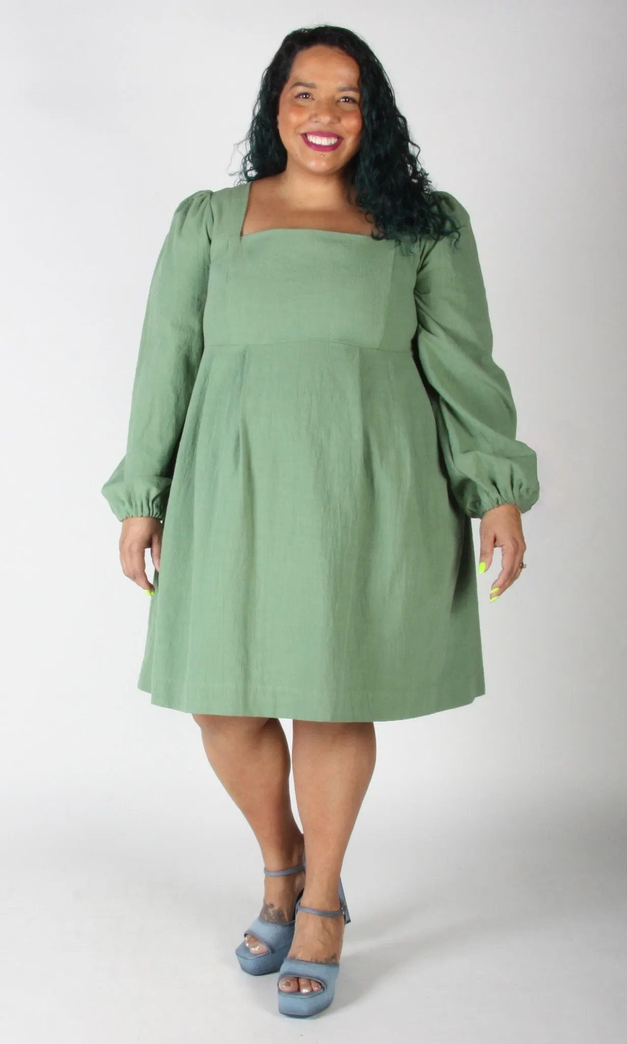 Marlinspike Dress - Sage sold by Birds of North America