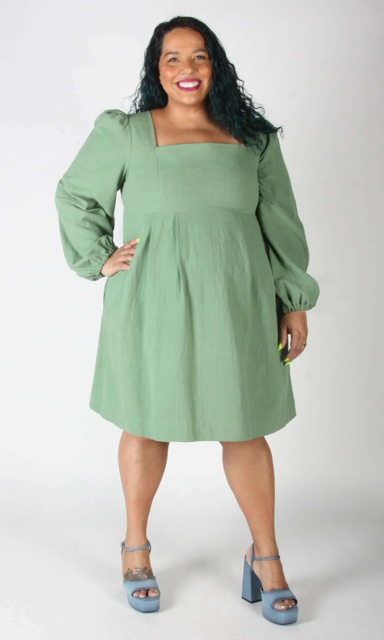 Marlinspike Dress - Sage sold by Birds of North America product image thumbnail 2
