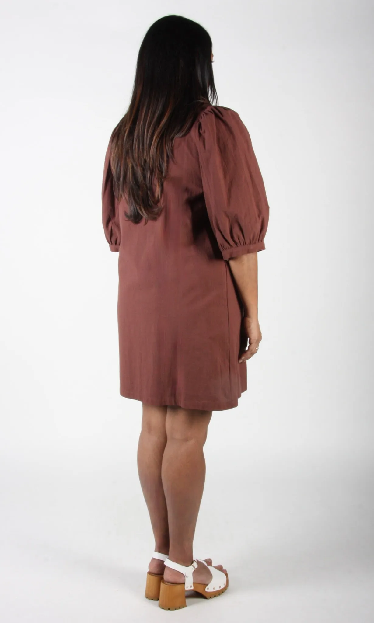 Wideawake Dress - Cocoa sold by Birds of North America product image thumbnail 4