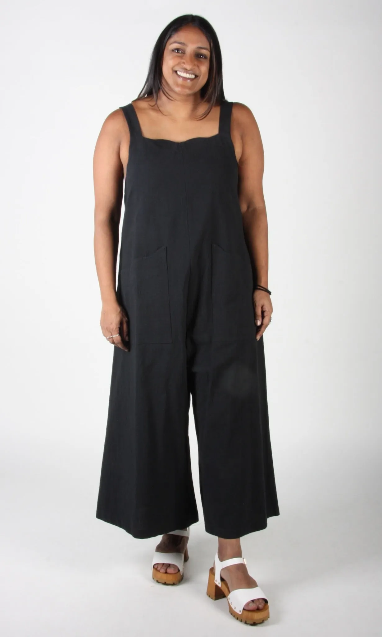 Dusky Greygone Jumpsuit - Black sold by Birds of North America