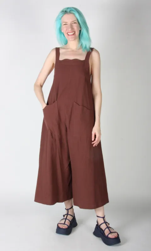 Dusky Greygone Jumpsuit - Cocoa sold by Birds of North America