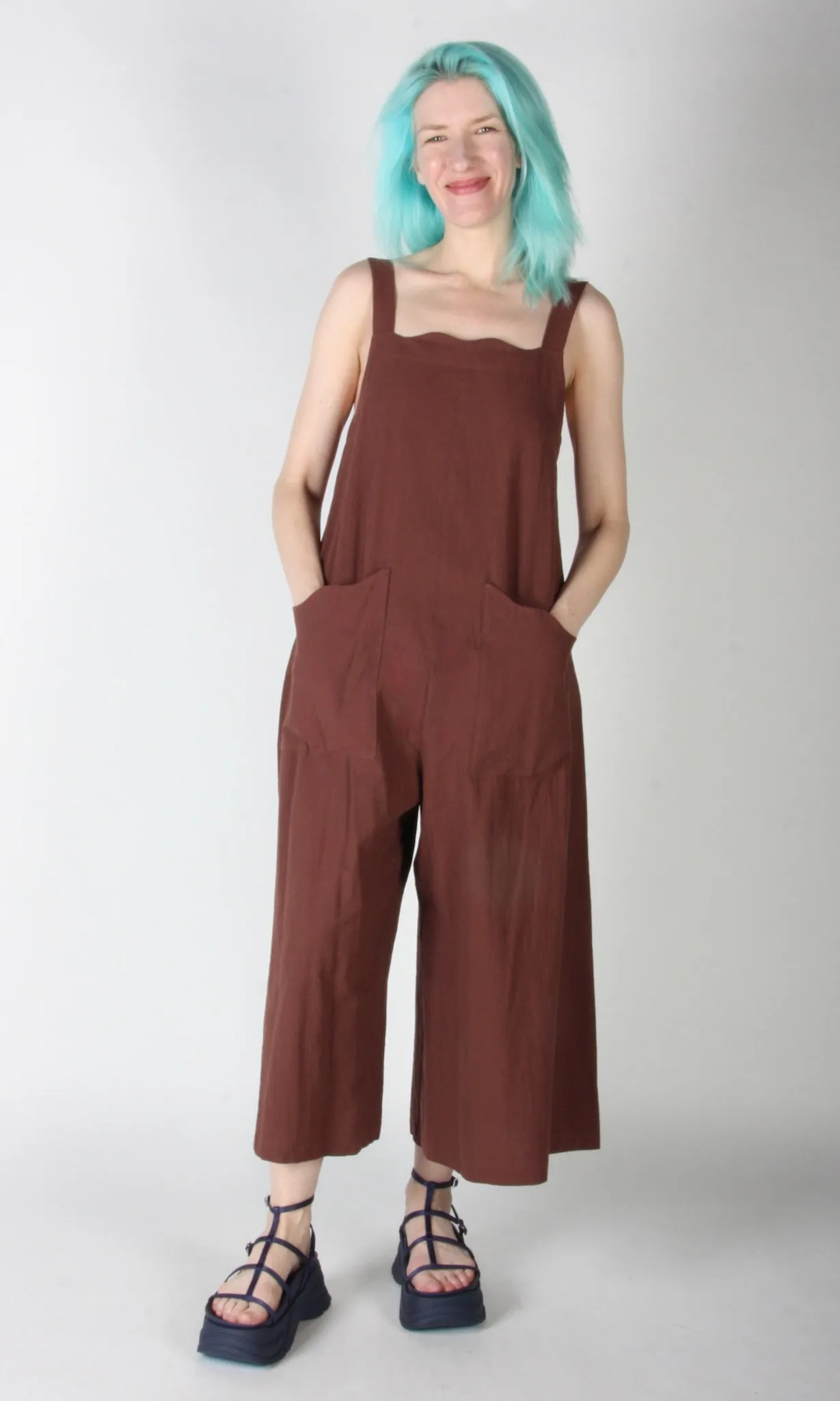 Dusky Greygone Jumpsuit - Cocoa sold by Birds of North America product image thumbnail 3