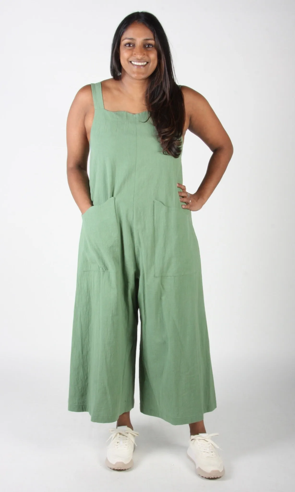 Dusky Greygone Jumpsuit - Sage sold by Birds of North America product image thumbnail 3