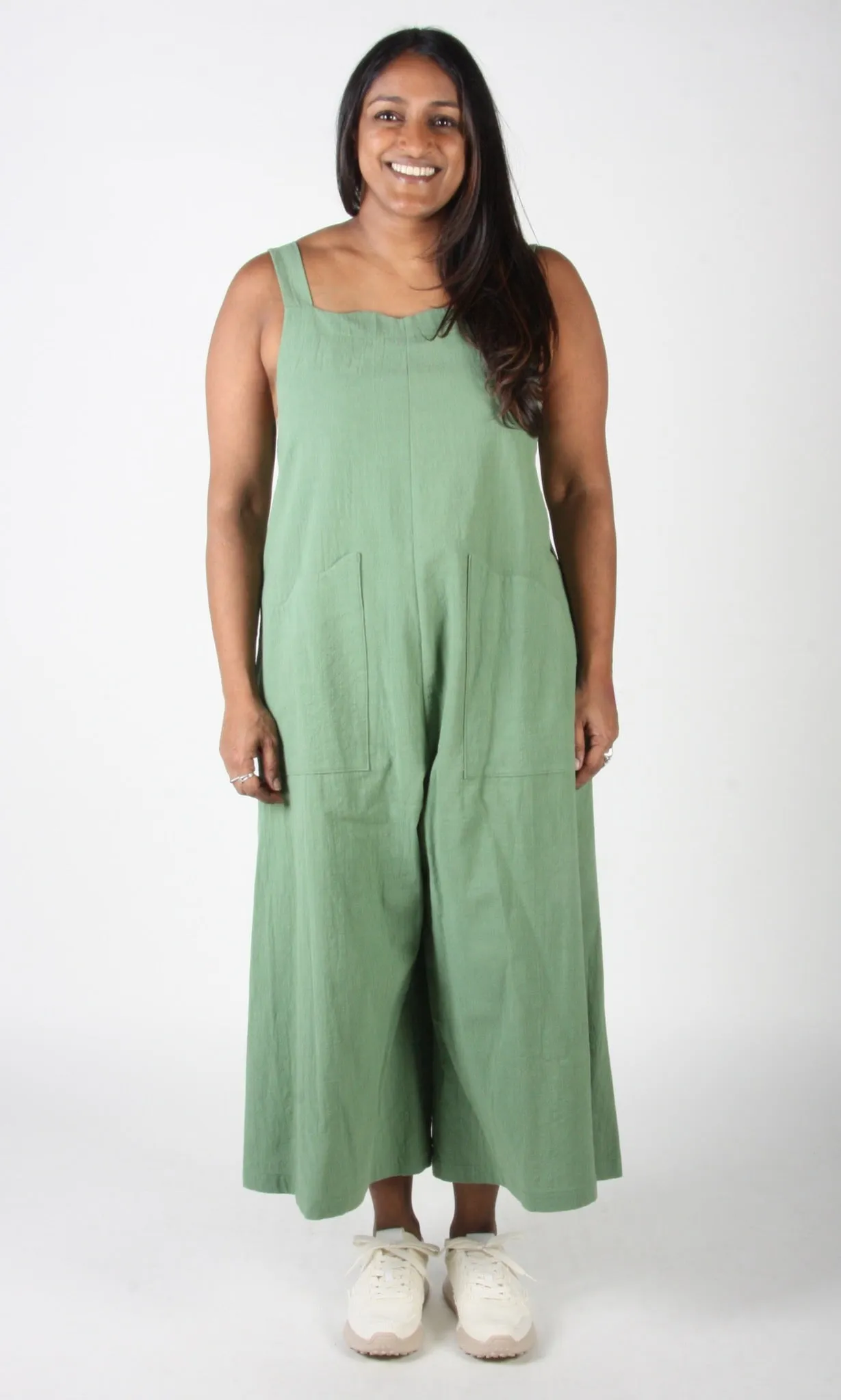 Dusky Greygone Jumpsuit - Sage sold by Birds of North America product image thumbnail 2