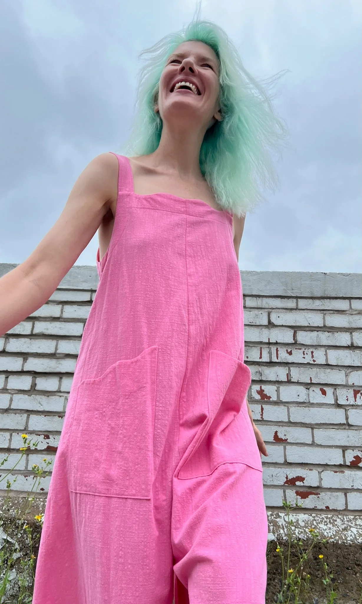 Dusky Greygone Jumpsuit - Peony sold by Birds of North America product image thumbnail 4