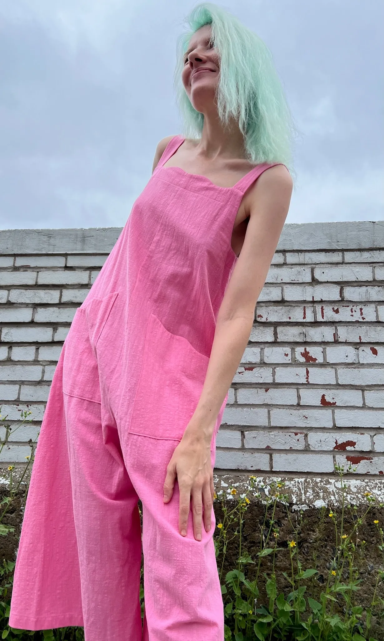 Dusky Greygone Jumpsuit - Peony sold by Birds of North America product image thumbnail 2