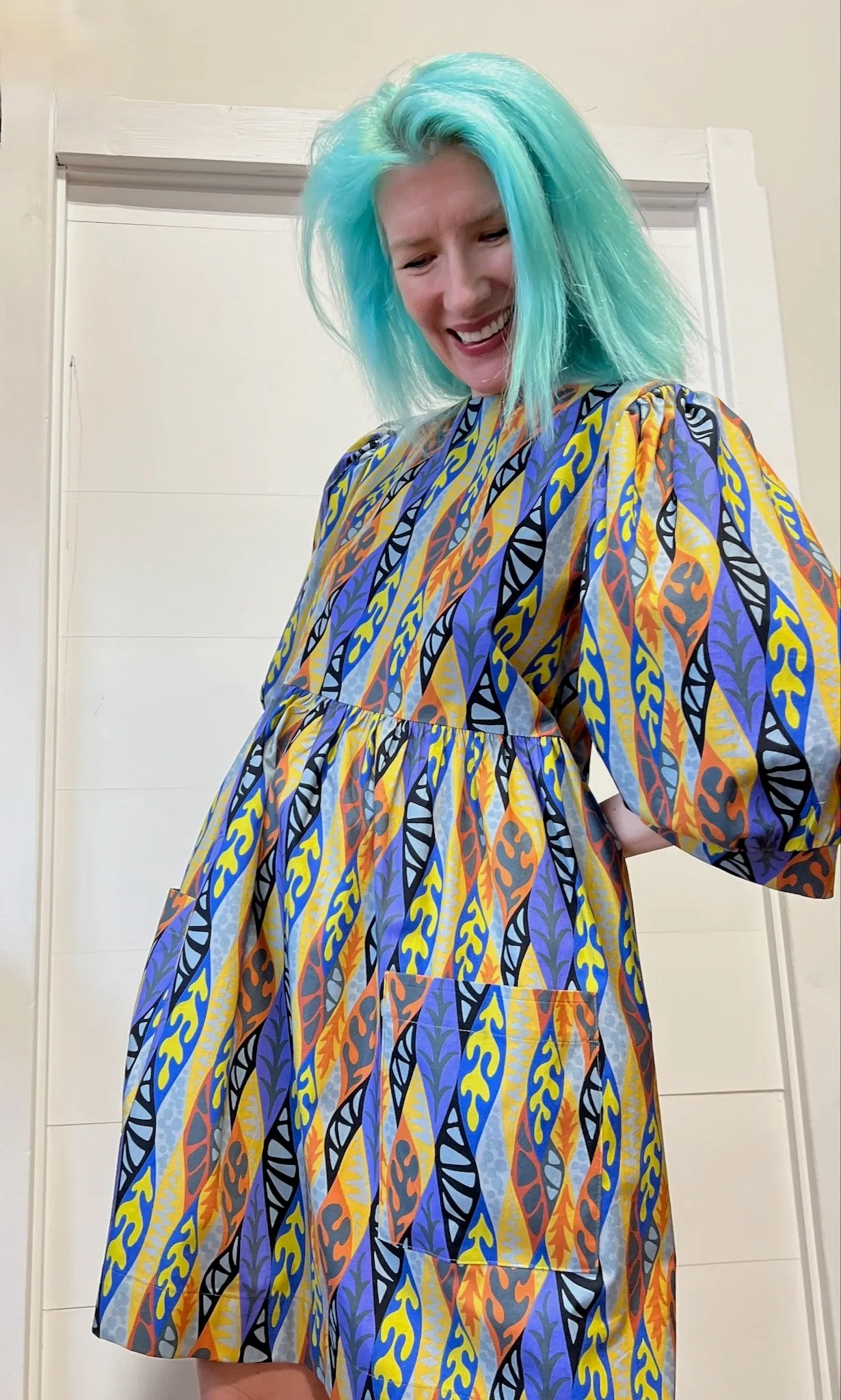 Devil Downhead Dress - Oak Leaves sold by Birds of North America