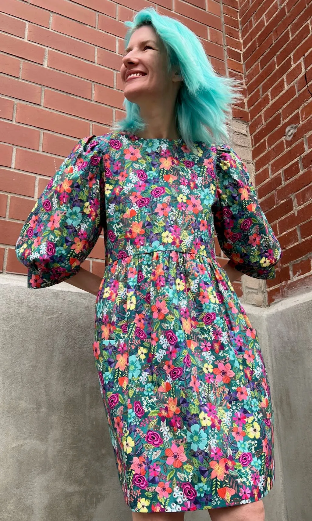 Devil Downhead Dress - Flowerfall sold by Birds of North America product image thumbnail 2