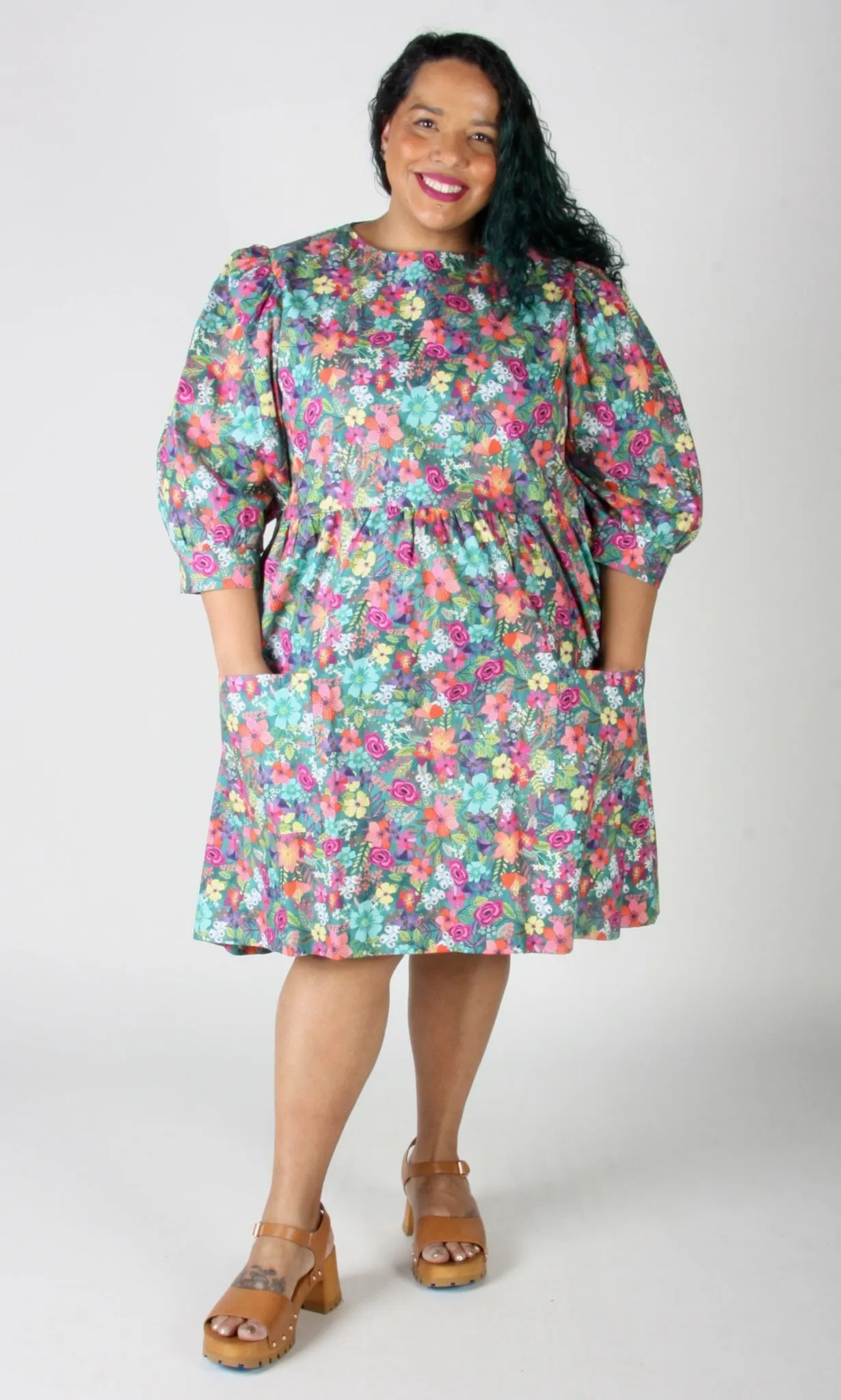 Devil Downhead Dress - Flowerfall sold by Birds of North America product image thumbnail 5