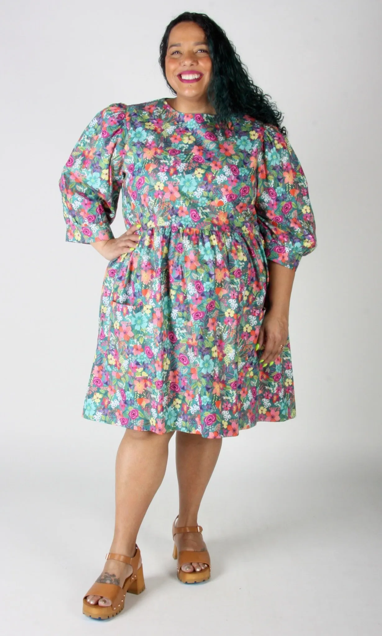 Devil Downhead Dress - Flowerfall sold by Birds of North America product image thumbnail 3