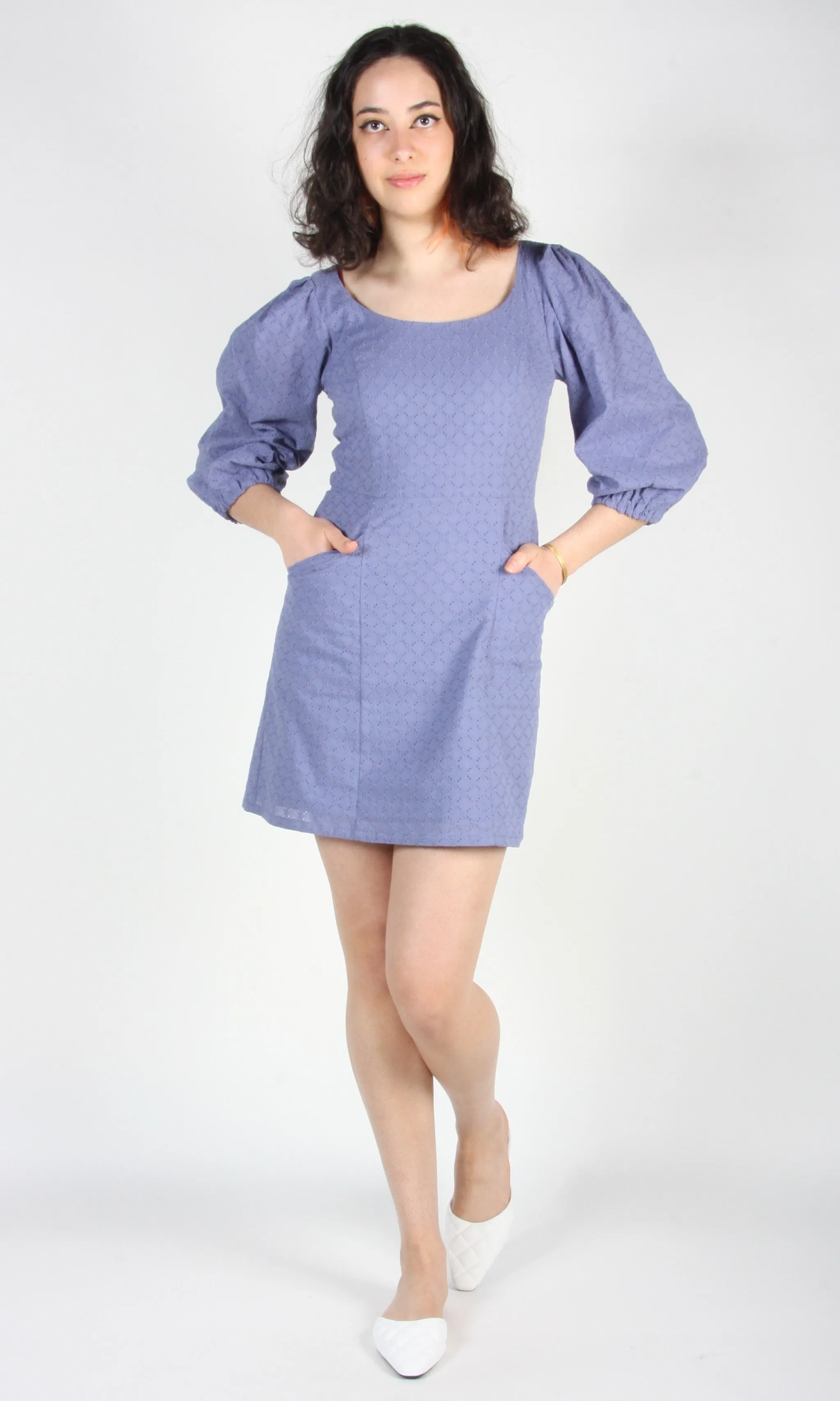 RN244 - 8 - Hummingbird Dress - Periwinkle sold by Birds of North America product image thumbnail 3