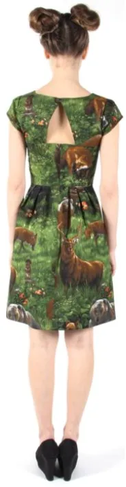 RN575 - 2 - Macaw Dress - Woods sold by Birds of North America product image thumbnail 4