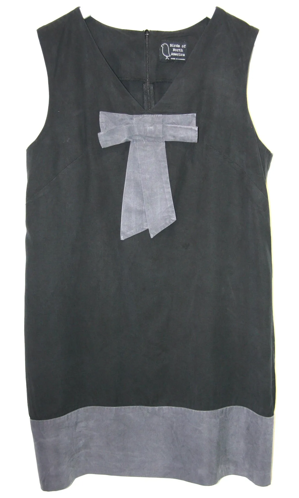 RN574 - L - Myna Dress - Grey sold by Birds of North America