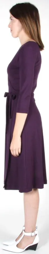 RN563 - S - Spoonbill Dress - Eggplant sold by Birds of North America product image thumbnail 4