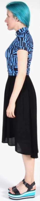 RN496 - 10 - Barbtail Skirt - Black sold by Birds of North America product image thumbnail 4