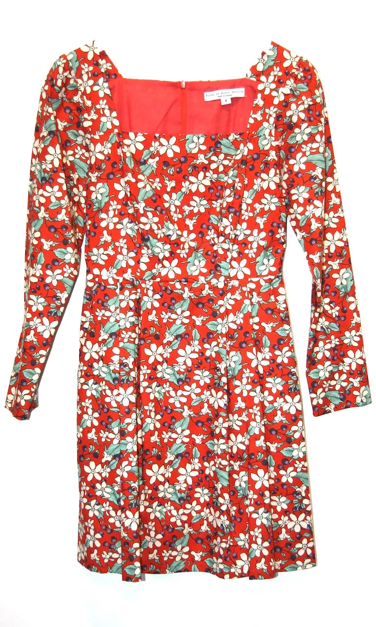 SS216 - 4 - Twixt-Hell-and-the-White-Oak Dress - Wild Currant sold by Birds of North America