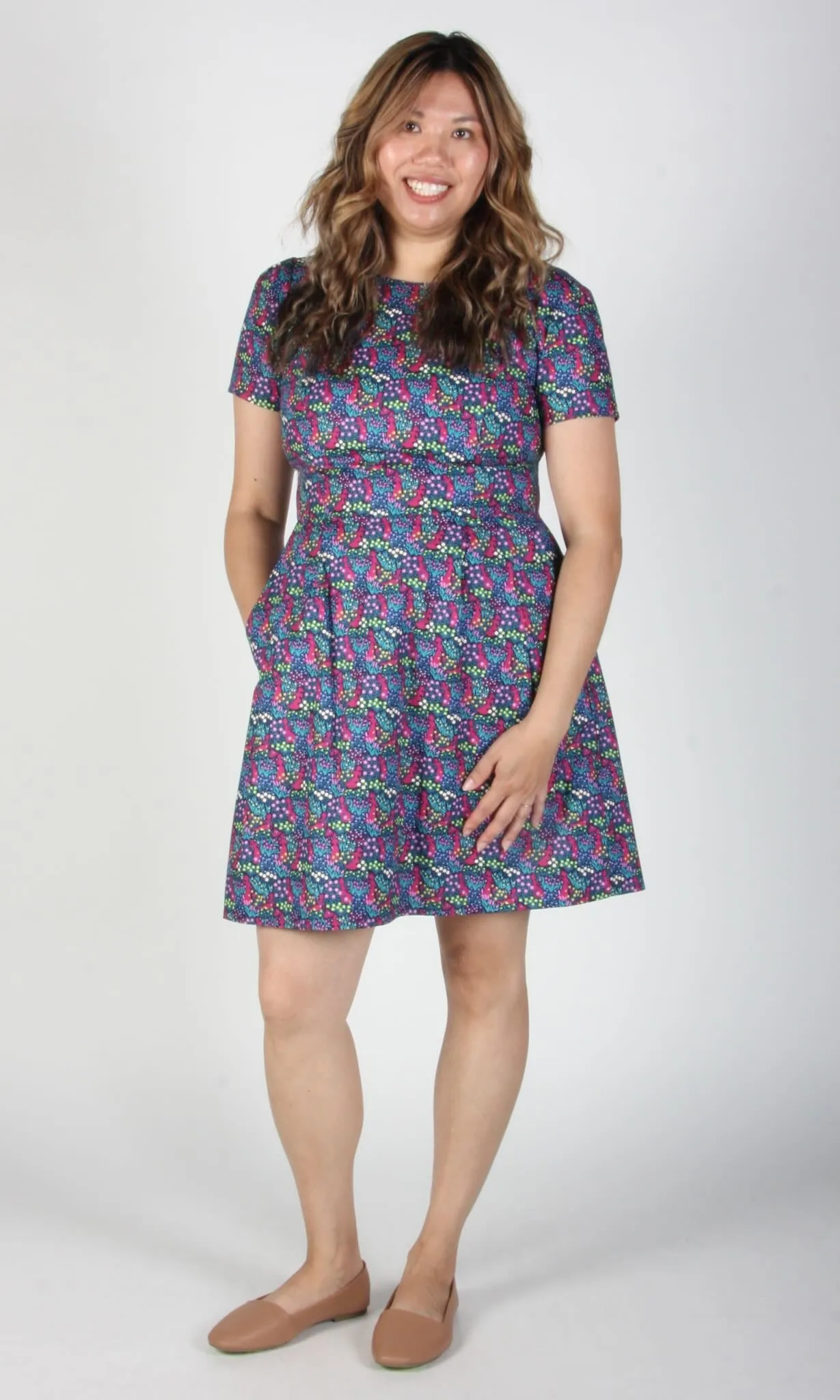 Engoulevent Dress - Girl on a Swing sold by Birds of North America product image thumbnail 3