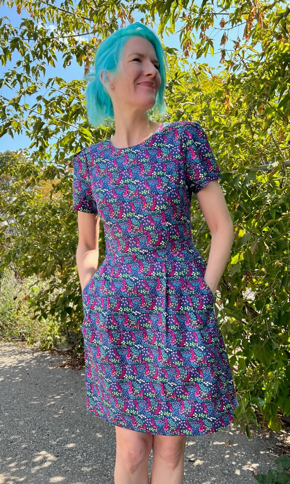 Engoulevent Dress - Girl on a Swing sold by Birds of North America product image thumbnail 5