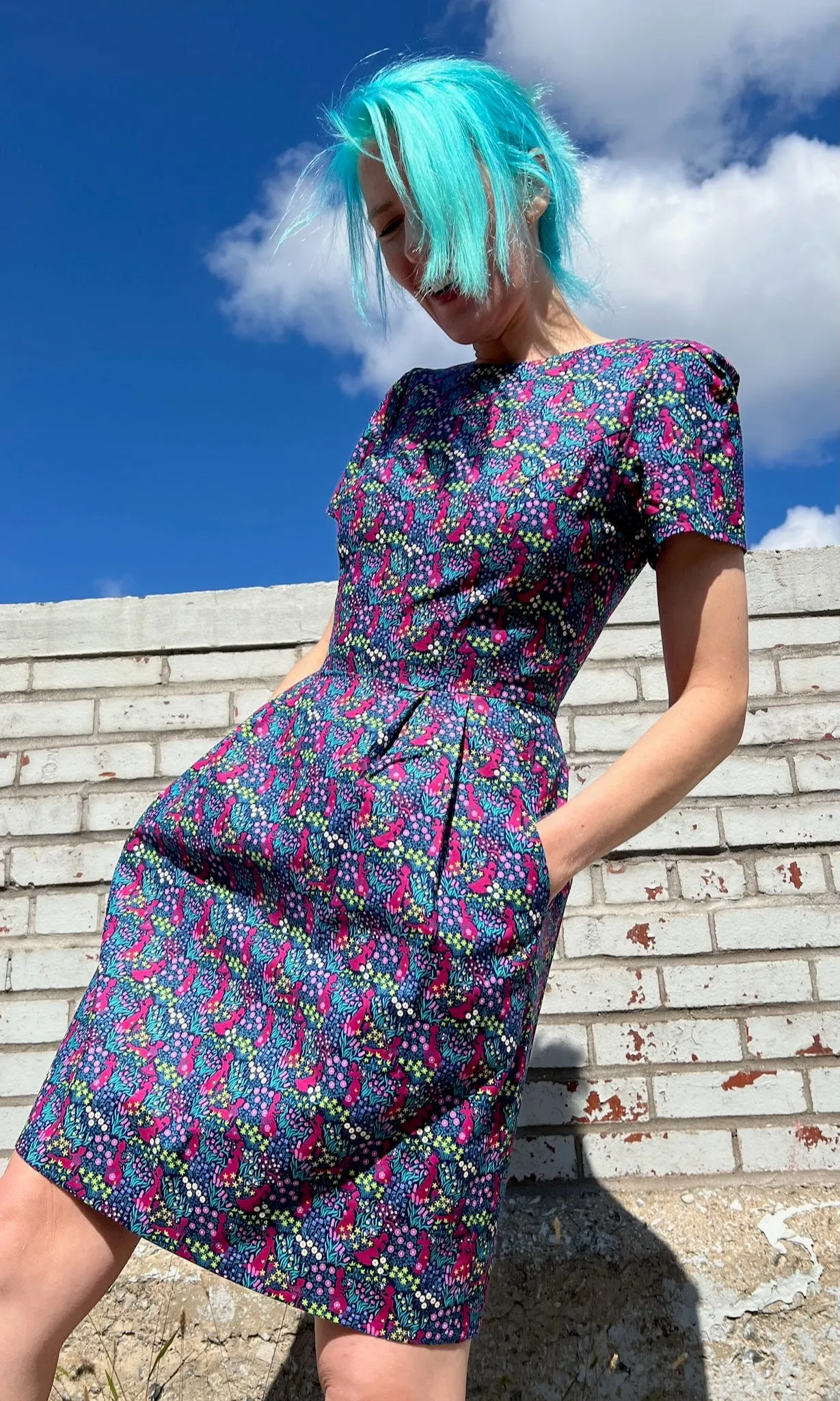 Engoulevent Dress - Girl on a Swing sold by Birds of North America product image thumbnail 4