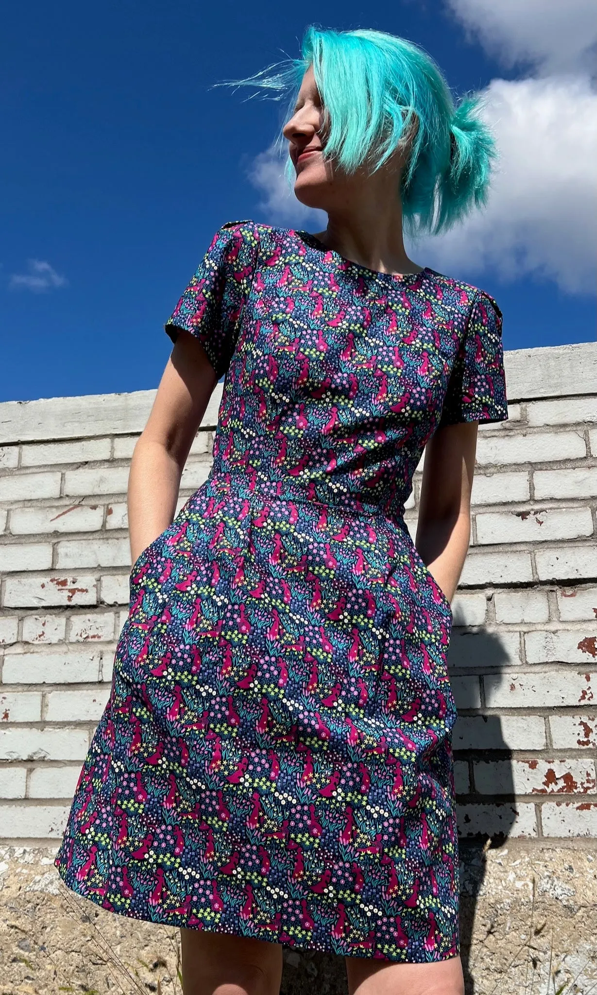 Engoulevent Dress - Girl on a Swing sold by Birds of North America product image thumbnail 2