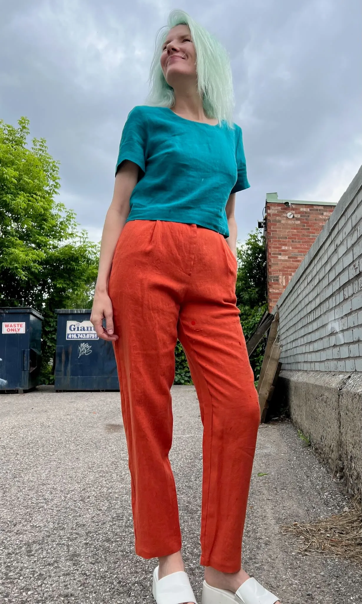 Chucklehead Pant - Persimmon sold by Birds of North America product image thumbnail 5