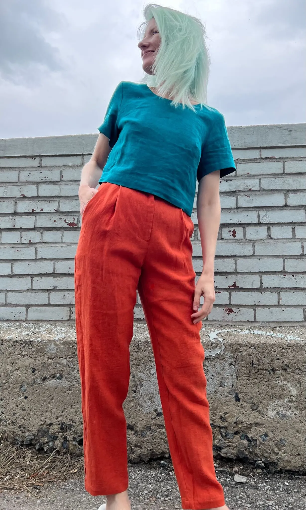 Chucklehead Pant - Persimmon sold by Birds of North America product image thumbnail 3