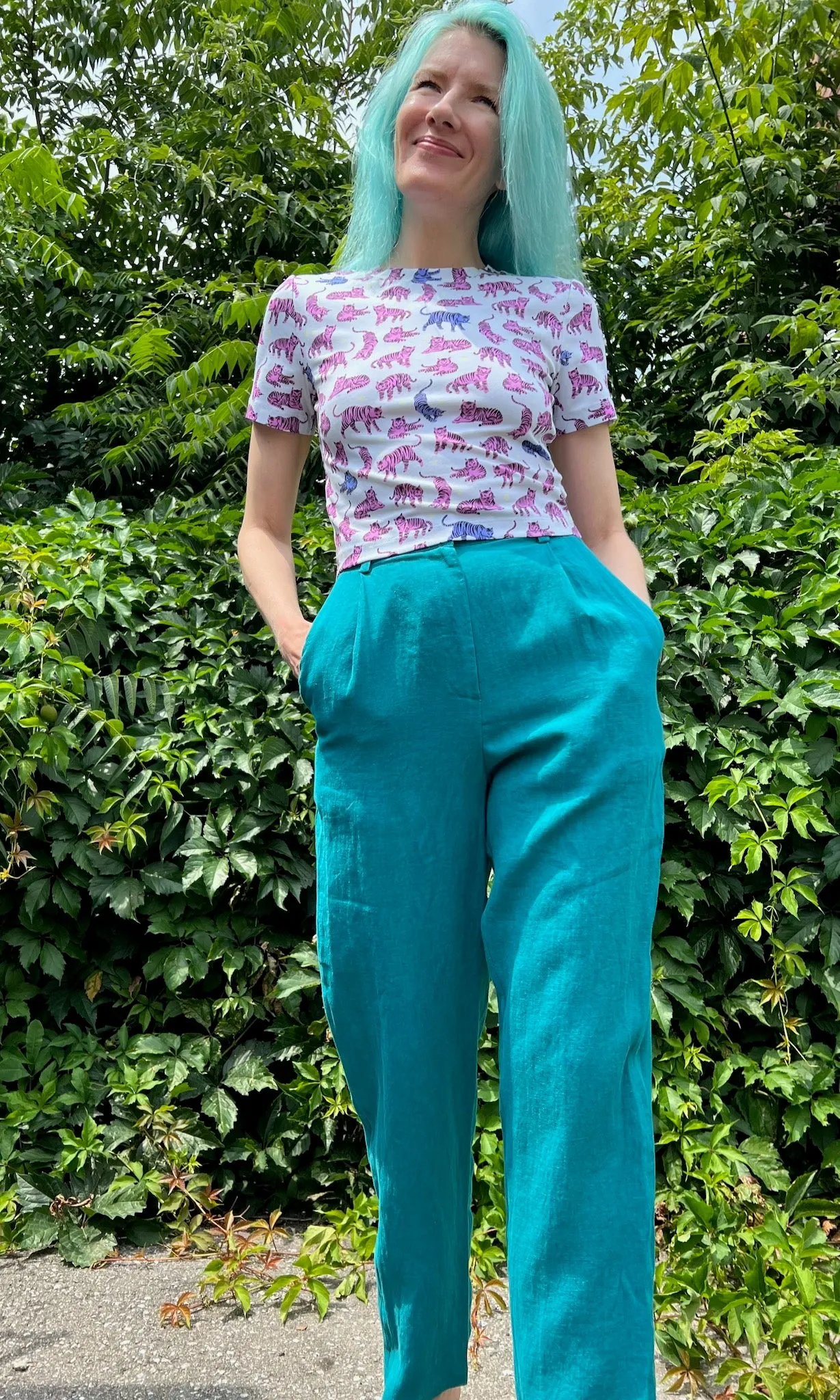 Chucklehead Pant - Teal sold by Birds of North America product image thumbnail 2