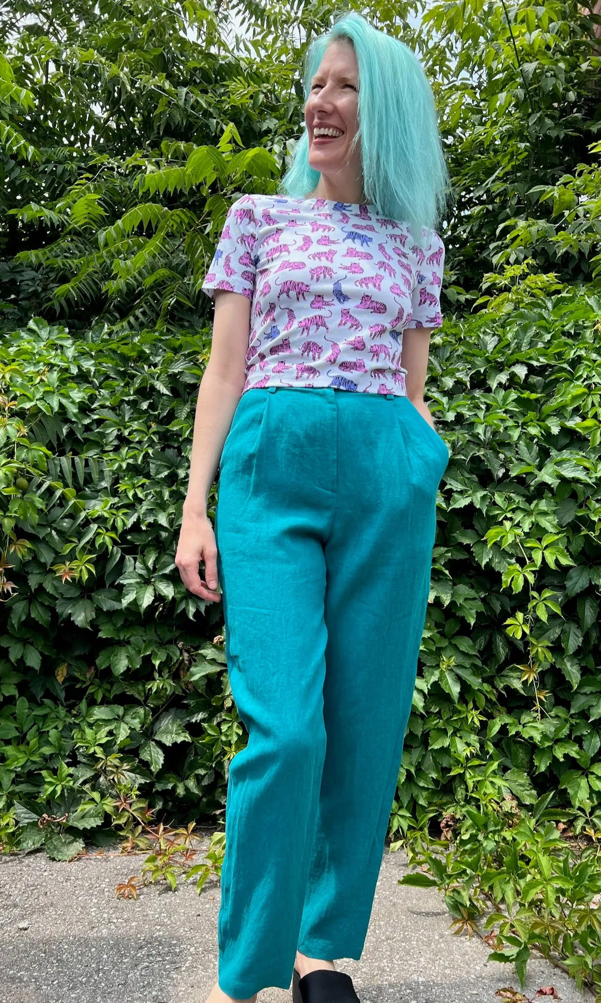 Chucklehead Pant - Teal sold by Birds of North America product image thumbnail 4