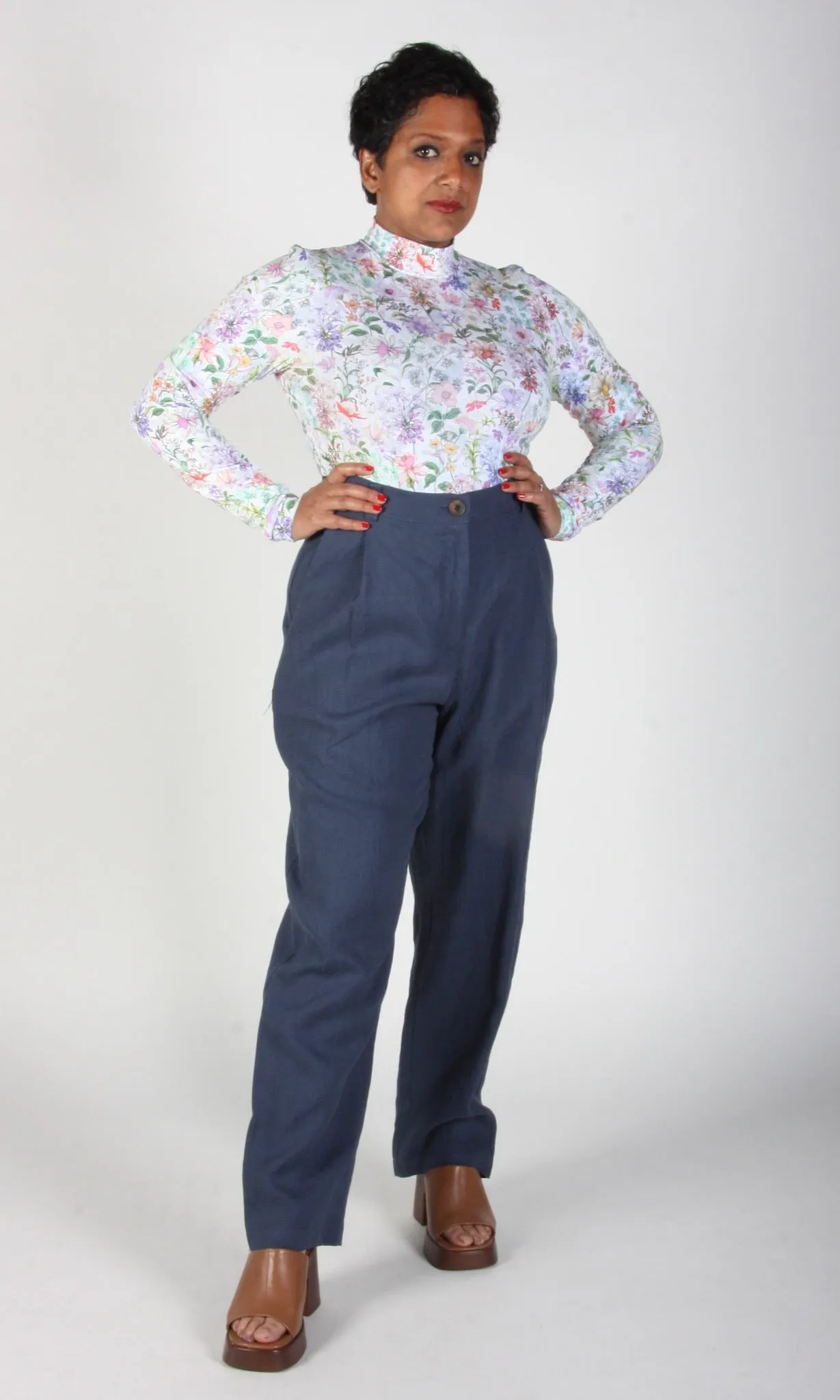Chucklehead Pant - Navy sold by Birds of North America product image thumbnail 3