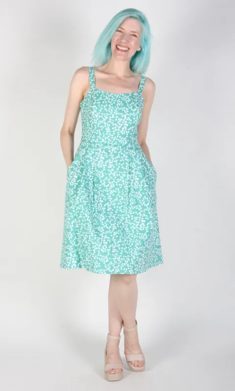 Bee Martin Dress - Tendril Traces sold by Birds of North America